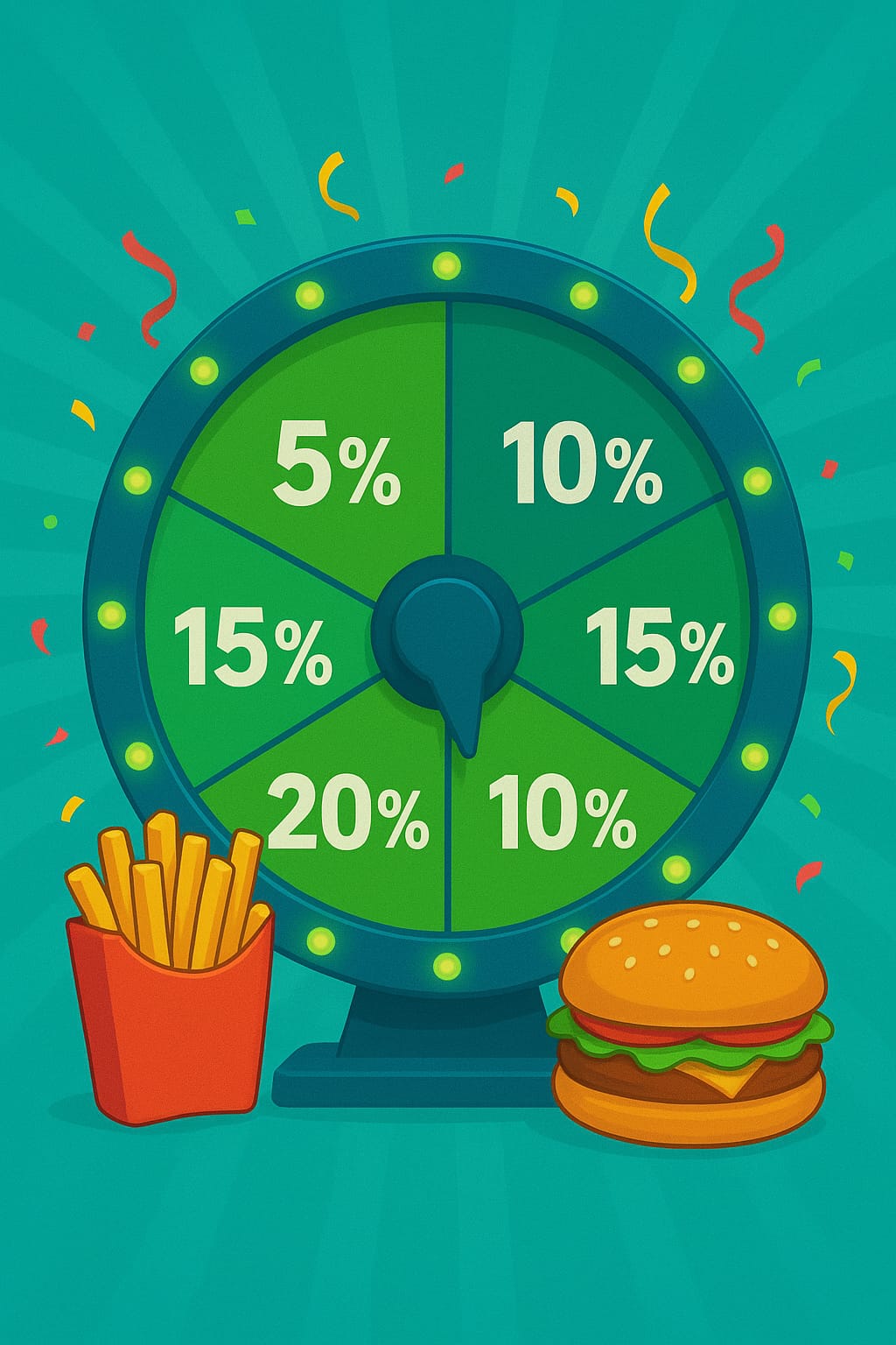 Hermanitos Burguers: gire a roleta e ganhe descontos! 🎰🍔